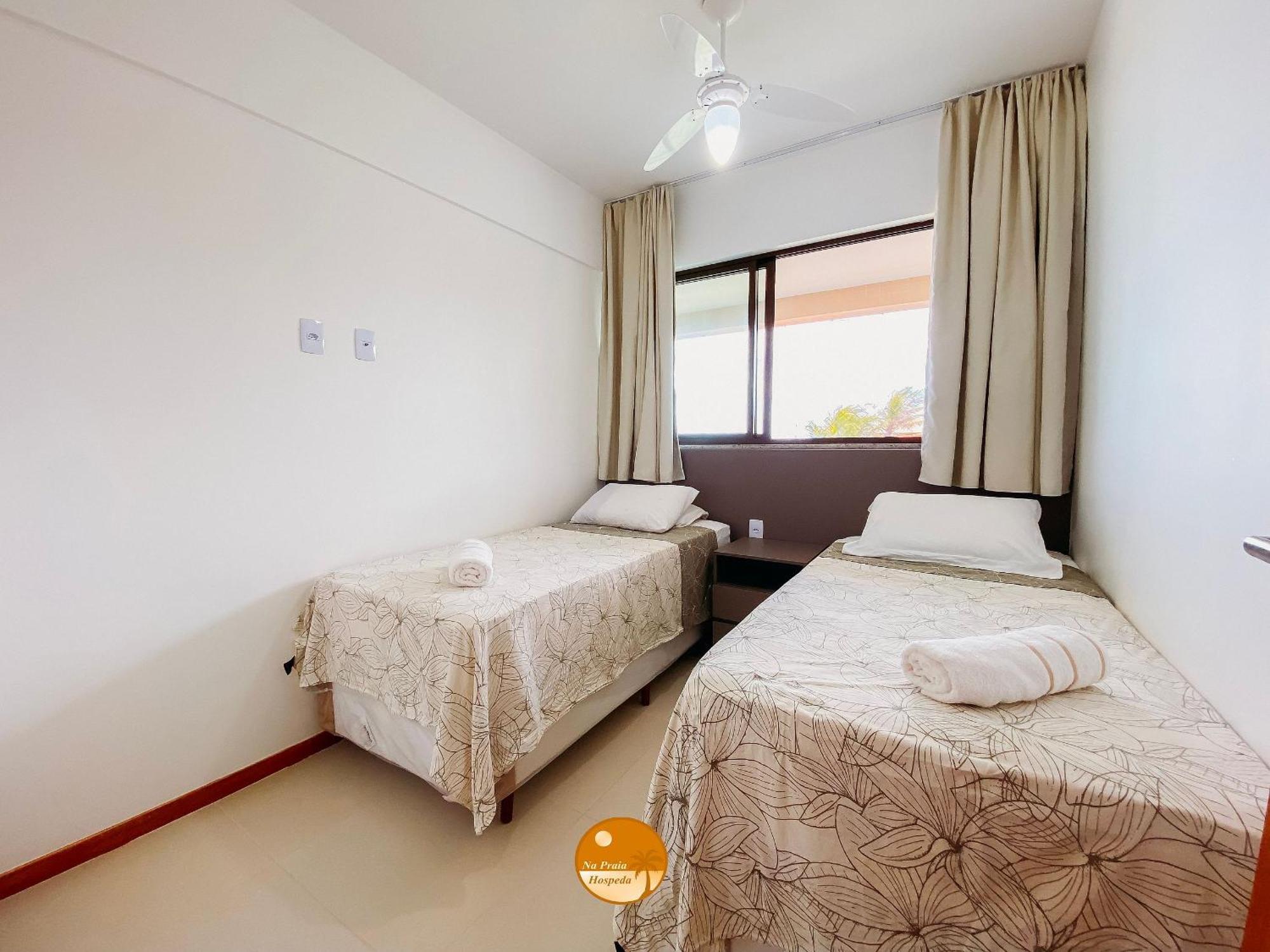 شقة Pe Na Areia, Piscina Borda Infinita, Vaga De Garagem, Portaria 24 Hs السلفادور الغرفة الصورة